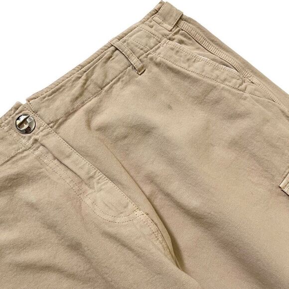 Coperni Canvas Wide Leg Cargo Pants in Beige - Picture 15 of 16
